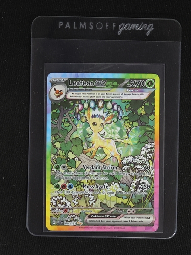 2025 Pokémon SV: Prismatic Evolutions #144/131 Leafeon EX — front