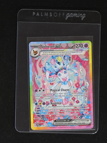 2025 Pokémon TCG Prismatic Evolutions #156 Sylveon ex — front