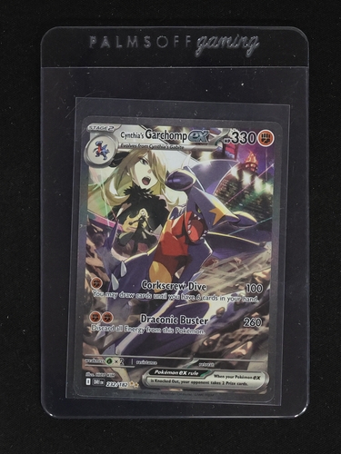 2022 Pokémon TCG Destined Rivals #232 Cynthia's Garchomp EX — front