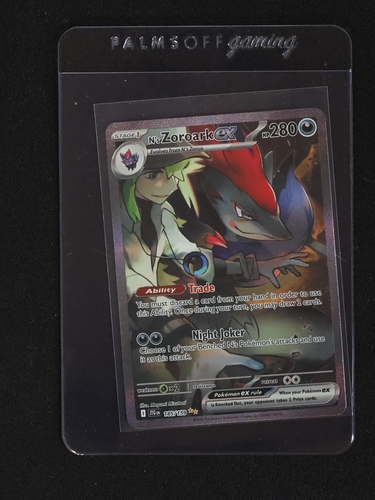2025 Pokémon SV Journey Together #185 N's Zoroark ex — front