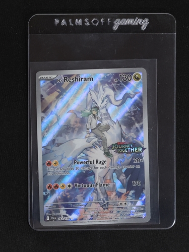 2025 Pokémon SV09: Journey Together #167 N's Reshiram — front