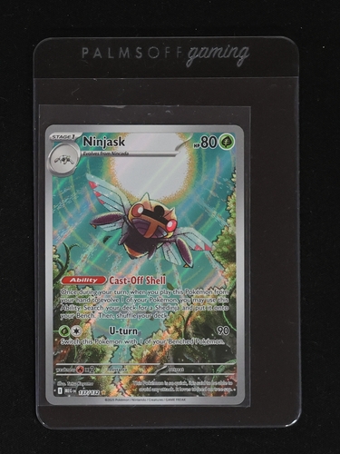 2025 Pokémon TCG #137 Ninjask ME01 Mega Evolution Illustration Rare — front