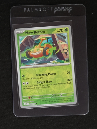 2023 Pokémon SV10: Destined Rivals #009 Mow Rotom — front