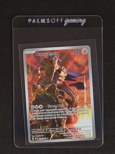 2022 Pokemon SV10: Destined Rivals #201 Zamazenta — front