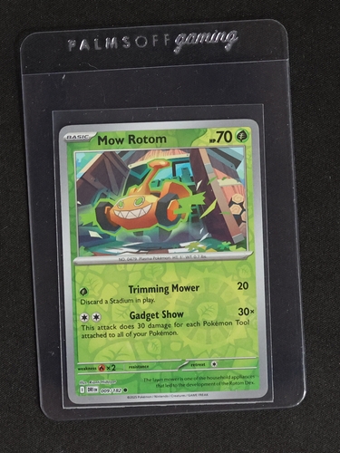 2025 Pokémon SV10: Destined Rivals #009 Mow Rotom — front
