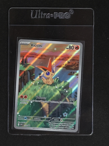 2023 Pokémon SV Black Star Promo #208 Victini — front