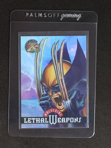1995 Fleer Ultra X-Men All Chromium #9 Wolverine — front