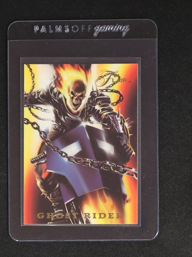 1994 Flair Marvel Power Blast #9 Ghost Rider — front