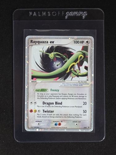 2006 Nintendo Black Star Promo #039 Rayquaza ex — front