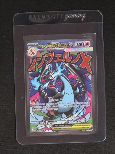 2025 Pokémon Mega Charizard X ex 023 Black Star Promo — front