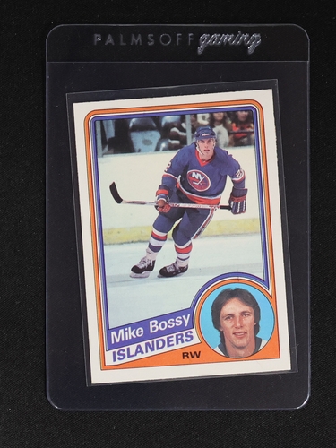 1984-85 O-Pee-Chee #122 Mike Bossy — front