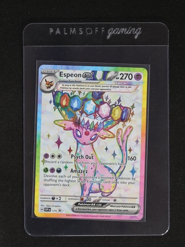 2022 Pokémon SV Scarlet & Violet Promo #175 Espeon ex — front