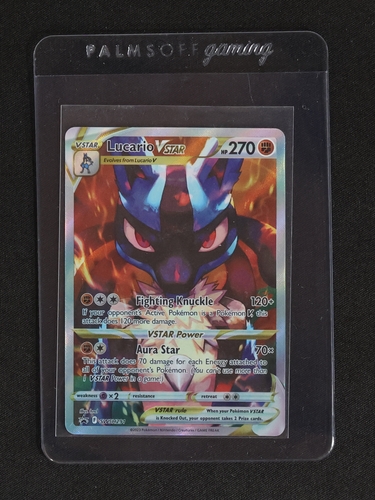 2023 Pokémon TCG Lucario VSTAR SWSH291 Crown Zenith Promo — front