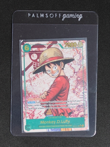 2025 One Piece CCG OP13-118 Monkey D. Luffy Carrying On His Will — front