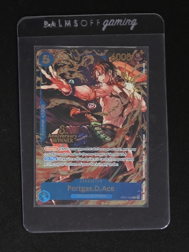 One Piece Card Game 3rd Anniversary Portgas D. Ace OP07-053 — front