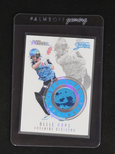 2023 Palms Off Gaming Ollie Pope Adelaide Strikers — front