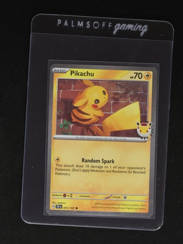 2026 Pokemon Day #051 Pikachu — front