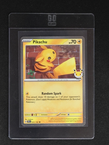 2026 Pokémon #051 Pikachu — front