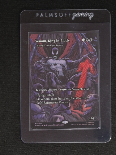 2025 Magic: The Gathering #0022 Venom, King in Black - Skithiryx, the Blight Dragon — front