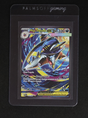 2022 Pokémon 127/094 Mega Sharpedo EX — front