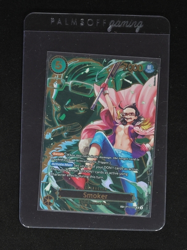 One Piece Card Game OP10-030 Smoker Carrying On His Will — front