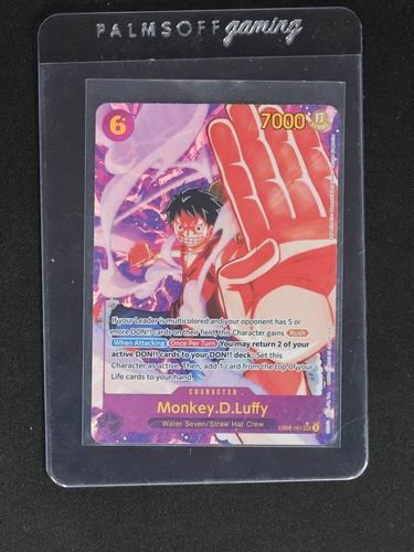 2023 One Piece TCG EB02-061 Monkey D. Luffy Alternate Art — front
