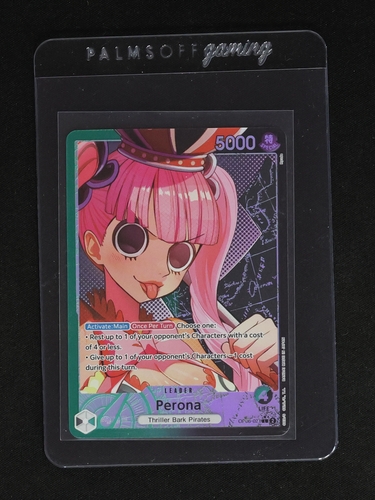 One Piece TCG 2023 OP14-033 Perona The Azure Sea's Seven Foil — front