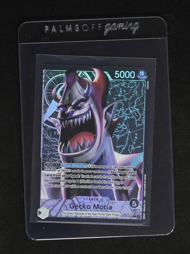 One Piece Card Game OP06-080 Gecko Moria (Alternate Art) Wings of the Captain — front