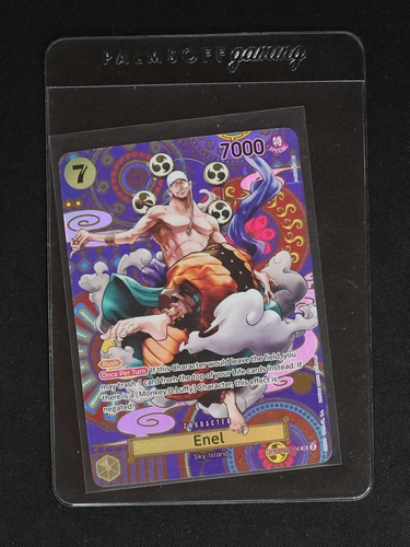 2023 ONE PIECE Card Game OP05-100 Enel SP Parallel Awakening of the New Era — front
