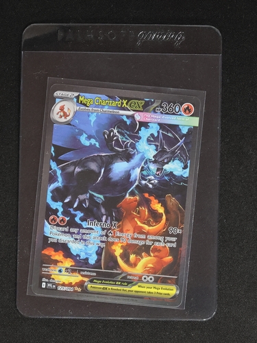 2025 Pokémon Mega Charizard X EX #125 — front