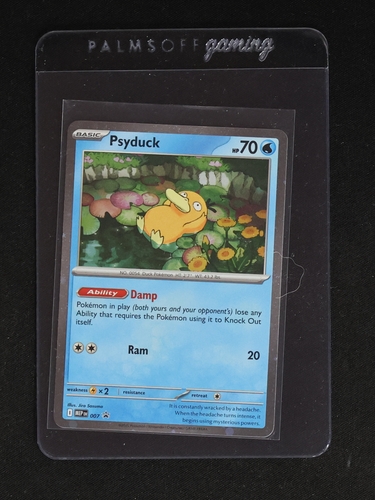 2026 Pokémon TCG Mega Evolution #007 Psyduck — front