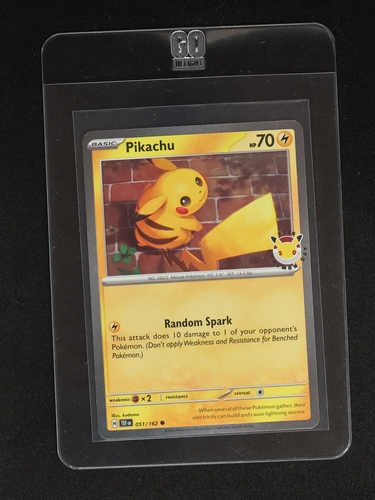 2026 Pokémon #051 Pikachu — front