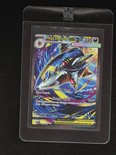 2014 Pokémon Mega Sharpedo EX 127/094 — front