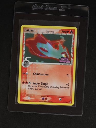 2006 Pokémon EX Holon Phantoms #21 Latias — front