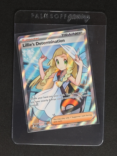 2022 Pokémon TCG Me01: Mega Evolution #169 Lillie's Determination — front