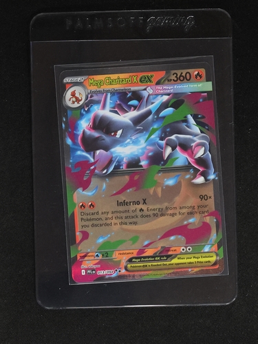 2014 Pokémon TCG ME02: Phantasmal Flames #013 Mega Charizard X ex — front