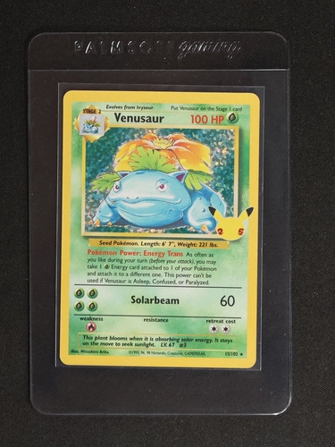 2021 Pokémon Celebrations #15 Venusaur — front