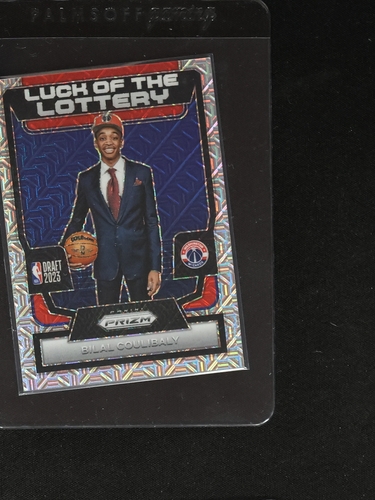 2023-24 Panini Prizm #1 Bilal Coulibaly Luck of the Lottery — front