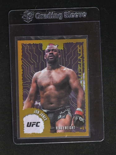 2025 Topps Finest UFC #IT-2 Jon Jones Intimidators Insert — front