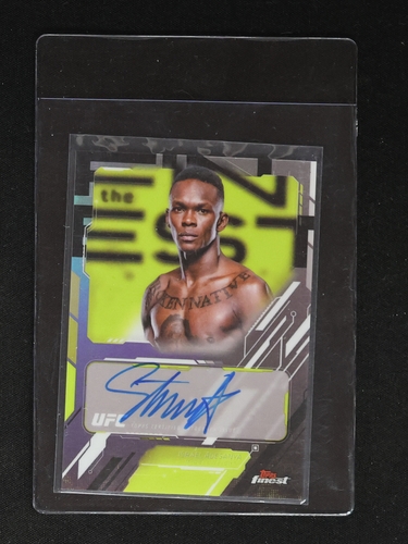 2025 Topps Finest UFC #TFA-SS Sean Strickland — front