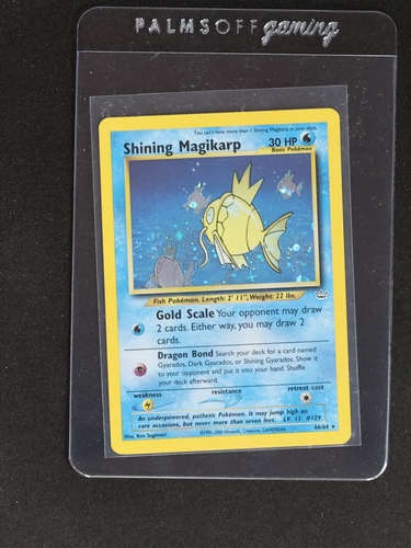 2000 Pokémon Neo Revelation #66 Shining Magikarp — front