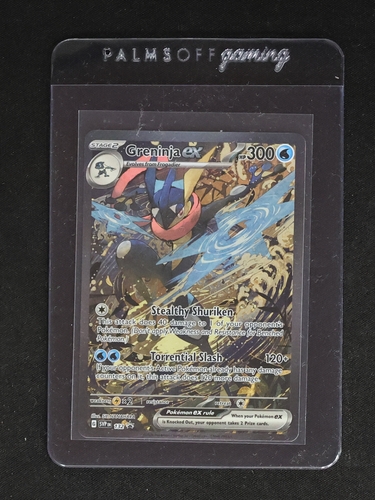 2023 Pokémon SV Black Star Promo #132 Greninja ex — front