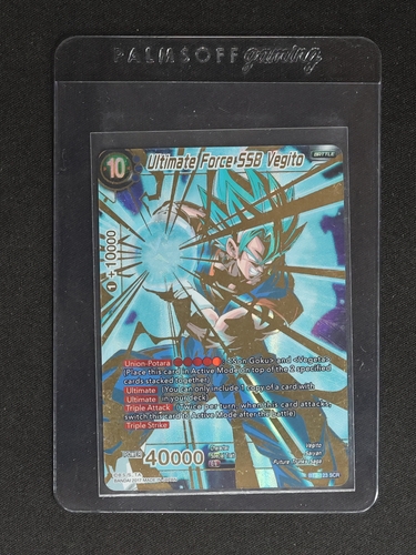 2017 Dragon Ball Super #BT2-123 Ultimate Force SSB Vegito — front