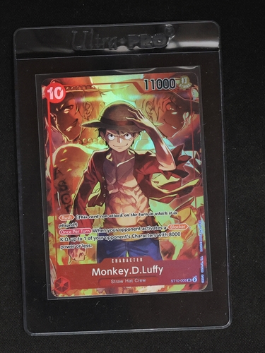 2024 One Piece Treasure Booster #ST10-006 Monkey D. Luffy — front