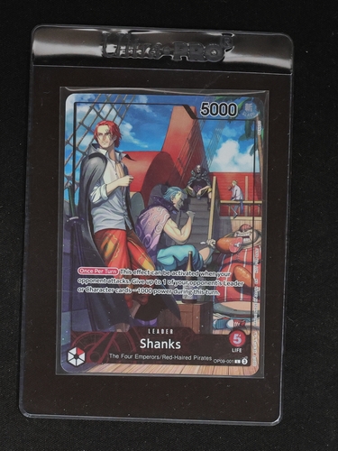 2025 One Piece Card Game OP09-001 Shanks — front