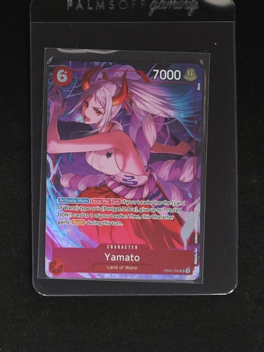 One Piece TCG 2025 OP13-054 Yamato Carrying On His Will — front