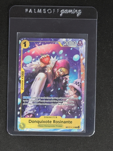 Bandai One Piece CCG OP12-108 Donquixote Rosinante — front