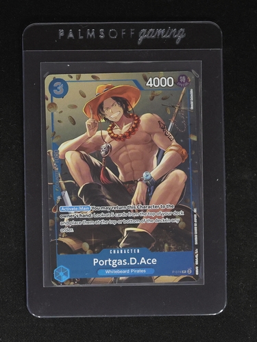 One Piece TCG Portgas D. Ace P-074 — front