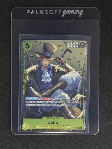 One Piece Card Game P-073 Sabo — front