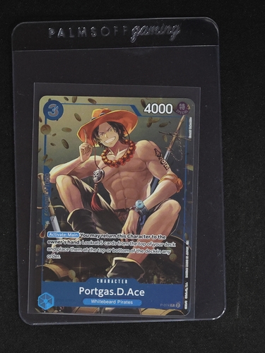 One Piece Card Game 2022 P-074 Portgas D. Ace — front
